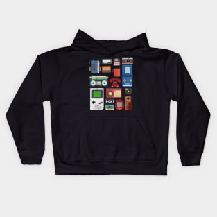 90s Technology Old Kids Hoodie